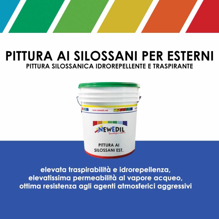 Pittura ai Silossani per Esterni